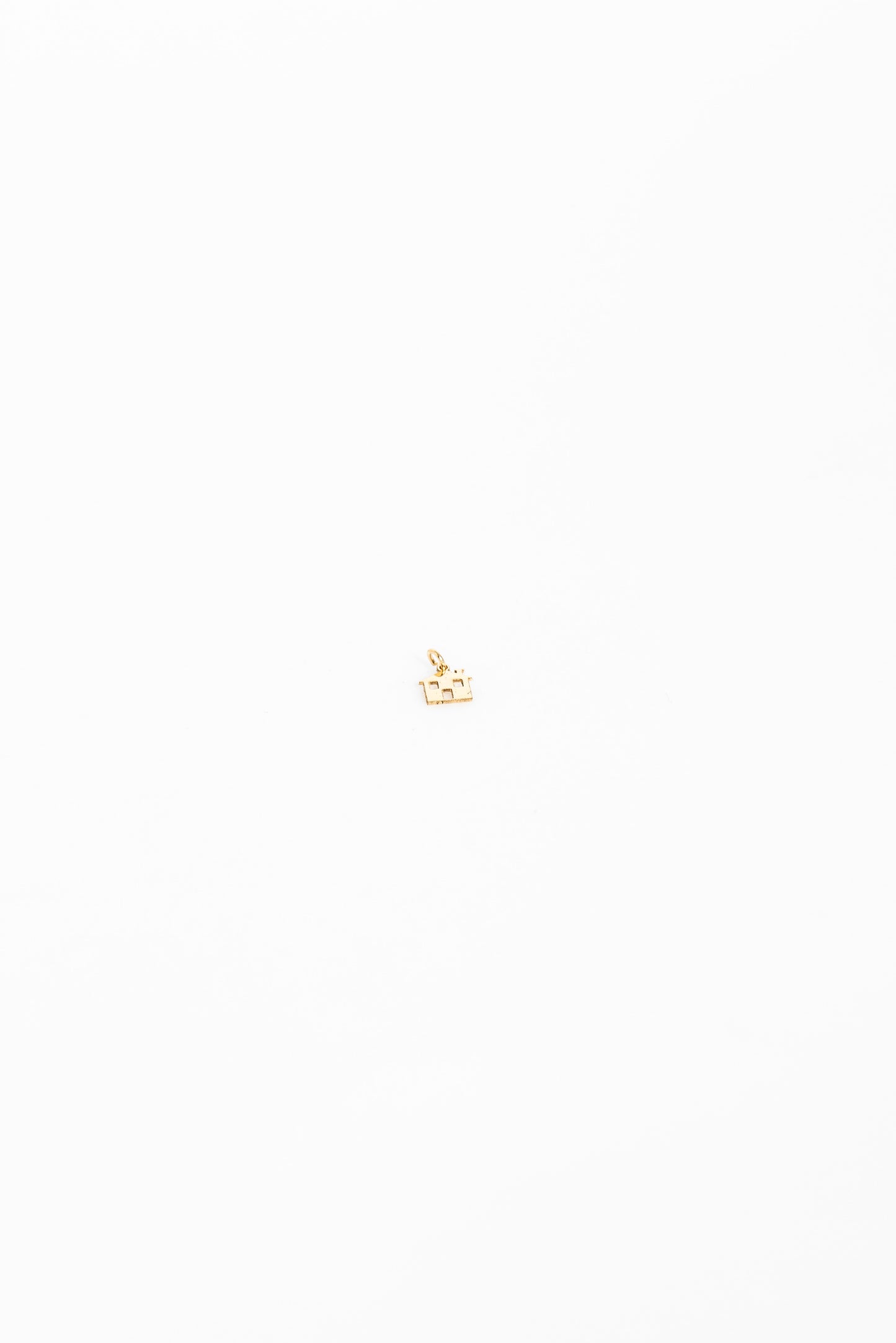 PERSEMPRE | Ciondolo casetta oro giallo 18kt