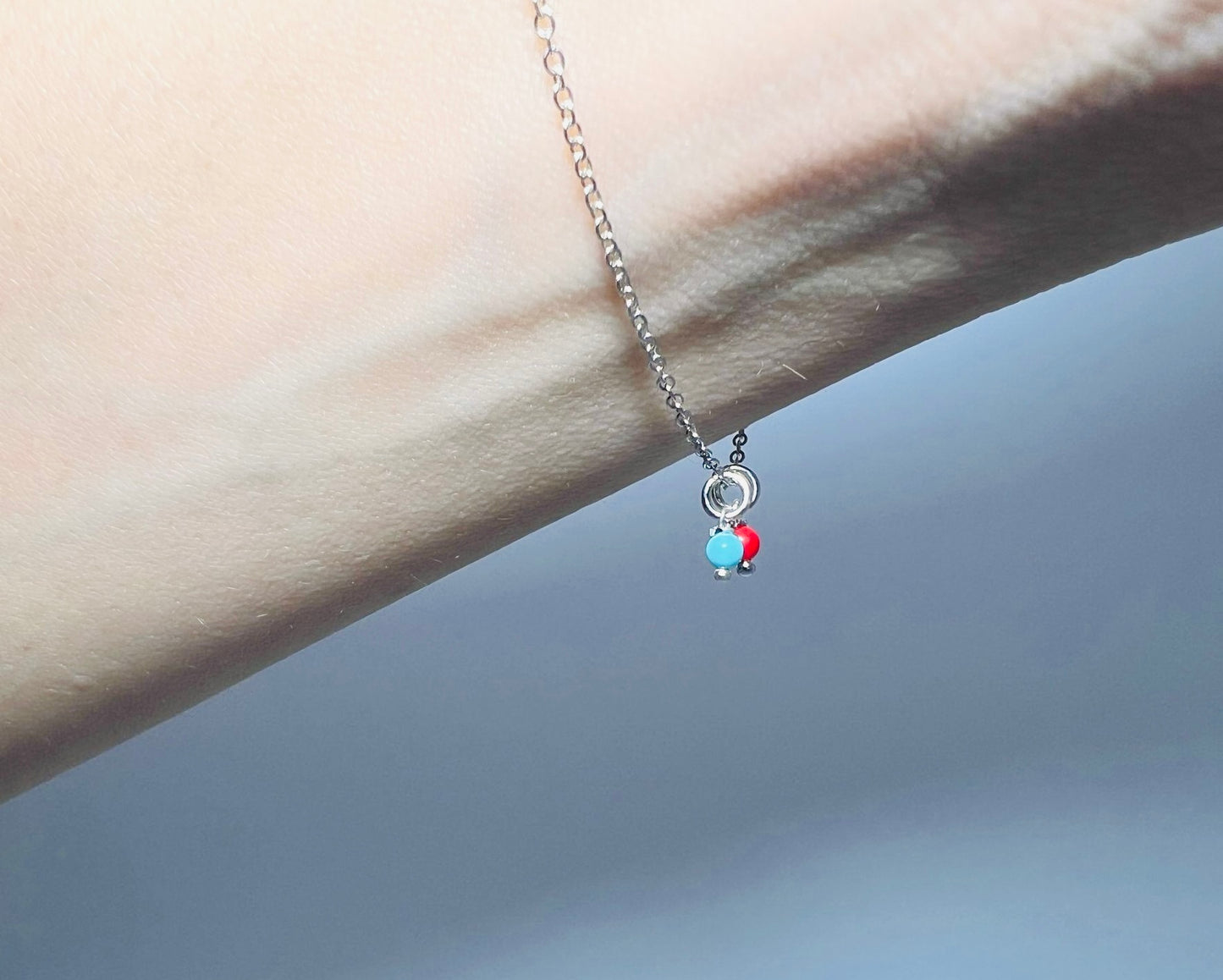 PERSEMPRE I Ciondolo corallo argento 925